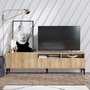Hanah Home Soporte para TV Ross en Roble